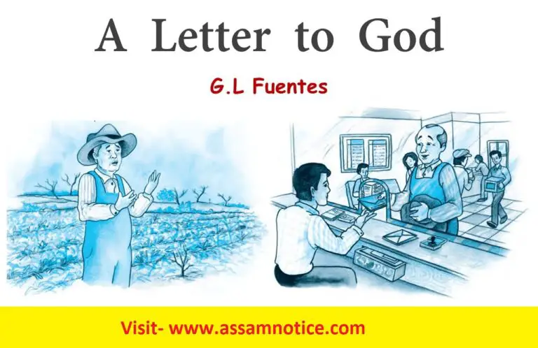 Class 10 english chapter 1 question answer (A Letter to God)